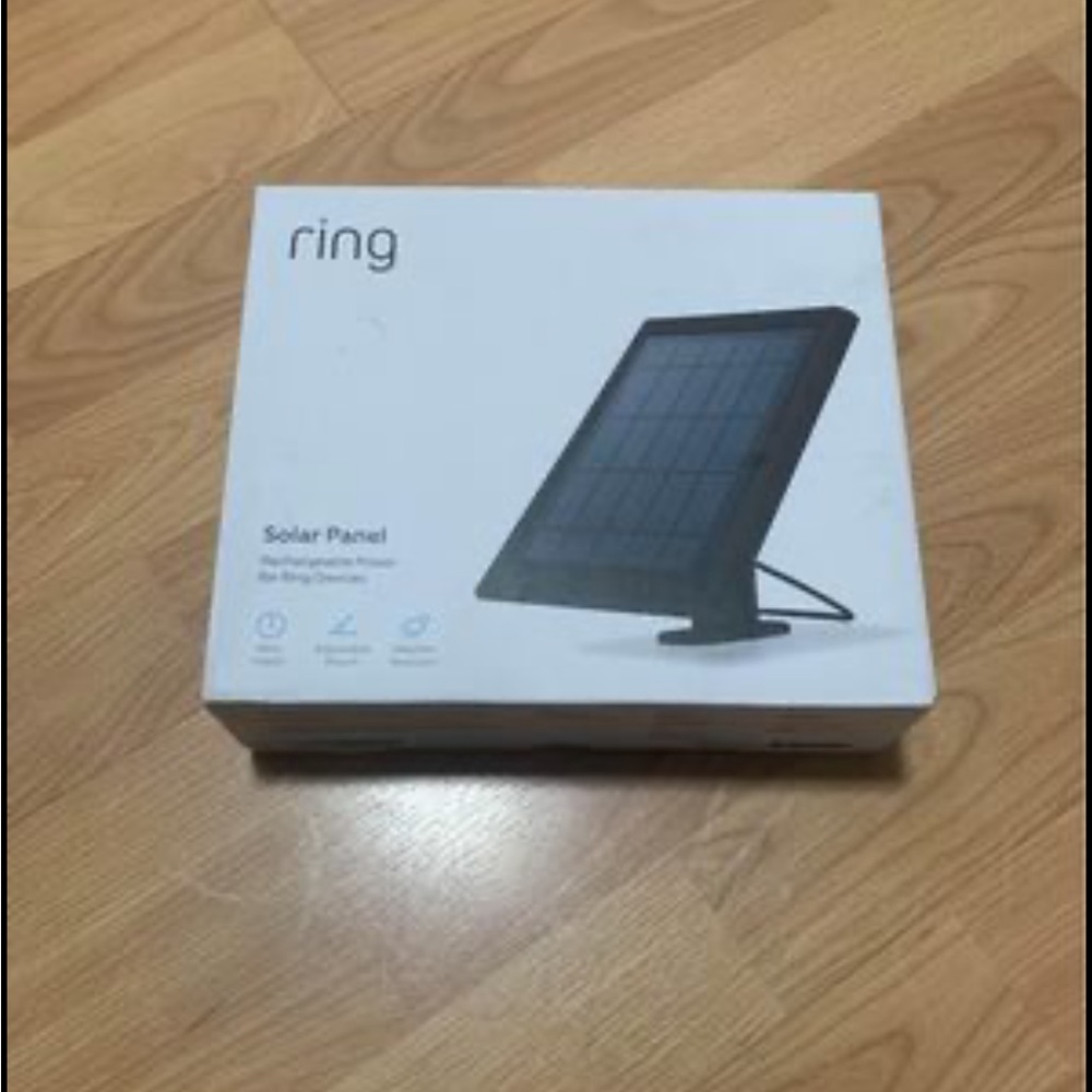 Black Ring Solar Panel